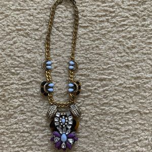 Costume jewelry statement necklace